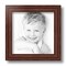 ArtToFrames 8x8 Inch Picture Frame, This 1.25 Inch Custom Wood Poster Frame is Available in Multiple Colors, Great for Your Art or Photos - Comes with Regular Glass and Corrugated Backing (A8DW)